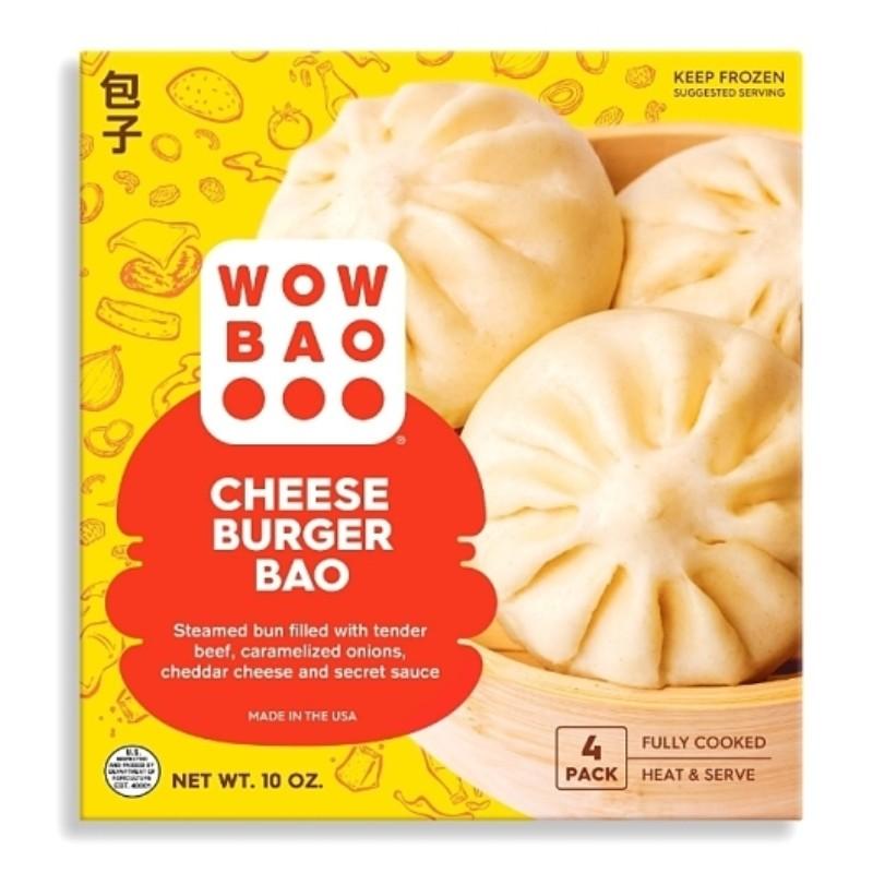Wow Bao Cheese Burger Bao 10 oz