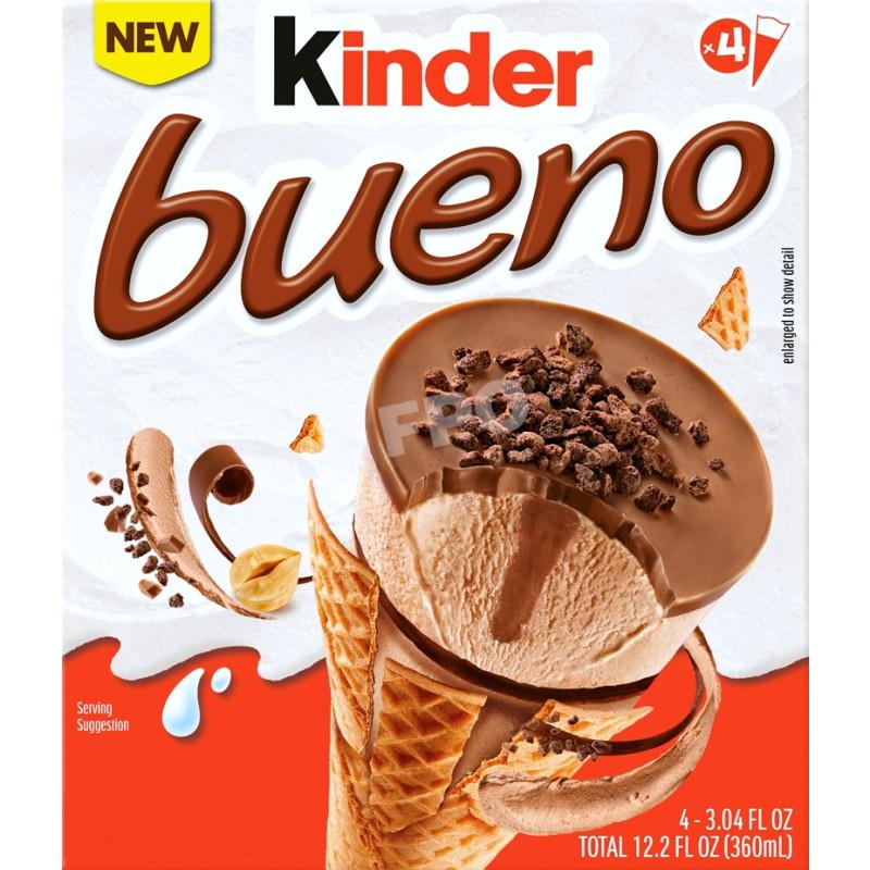 Kinder Bueno Ice Cream Cone 4 ct