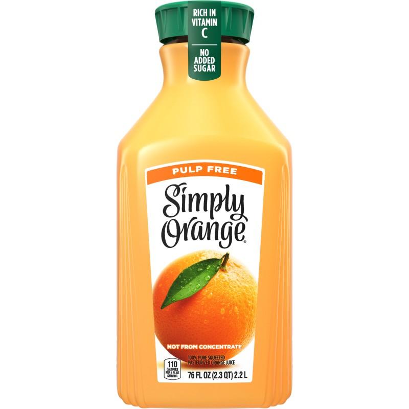 Simply Orange (Pulp Free) 76 oz