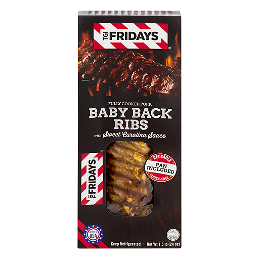 TGI Fridays Baby Back Ribs 1.5 lbs