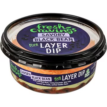 Fresh Cravings Black Bean 5 Layer Dip 15 oz