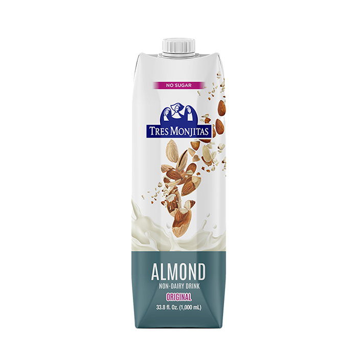 Tres Monjitas Leche de Almendras 33.8 oz