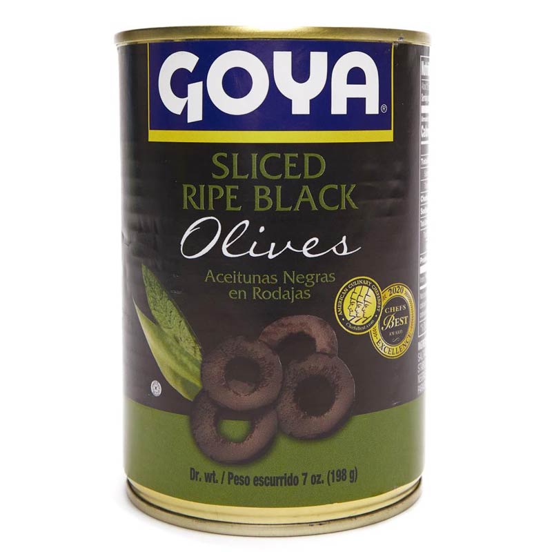 Goya Aceitunas Negras Rebanadas 7 oz