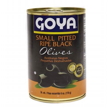 Goya Aceitunas Negras Pequeñas 6 oz