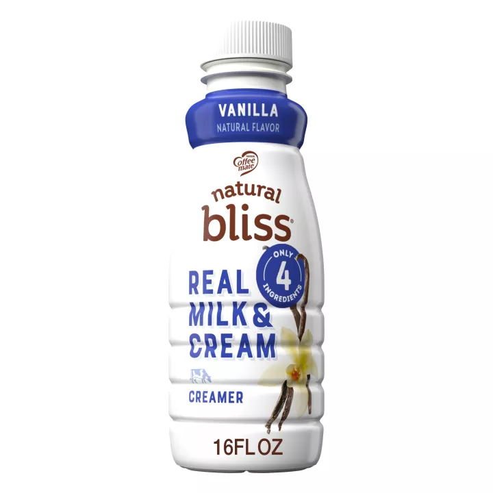 Natural Bliss Real Milk & Cream Vanilla Creamer 16 oz