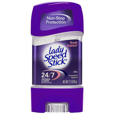 Lady Speed Stick Fresh Fusion Gel Deodorant 2.3 oz
