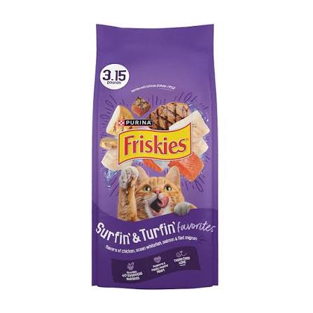 Friskies Surfin’ Turfin’ Favorites 3.15 lbs
