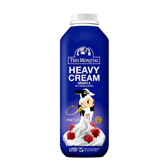 Tres Monjitas Heavy Cream 32 oz