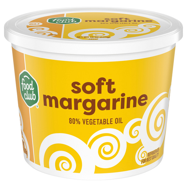 Food Club Soft Margarine 15 oz