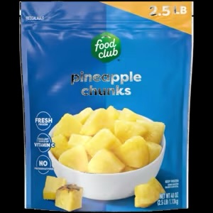 Food Club Pineapple Chunks 40 oz