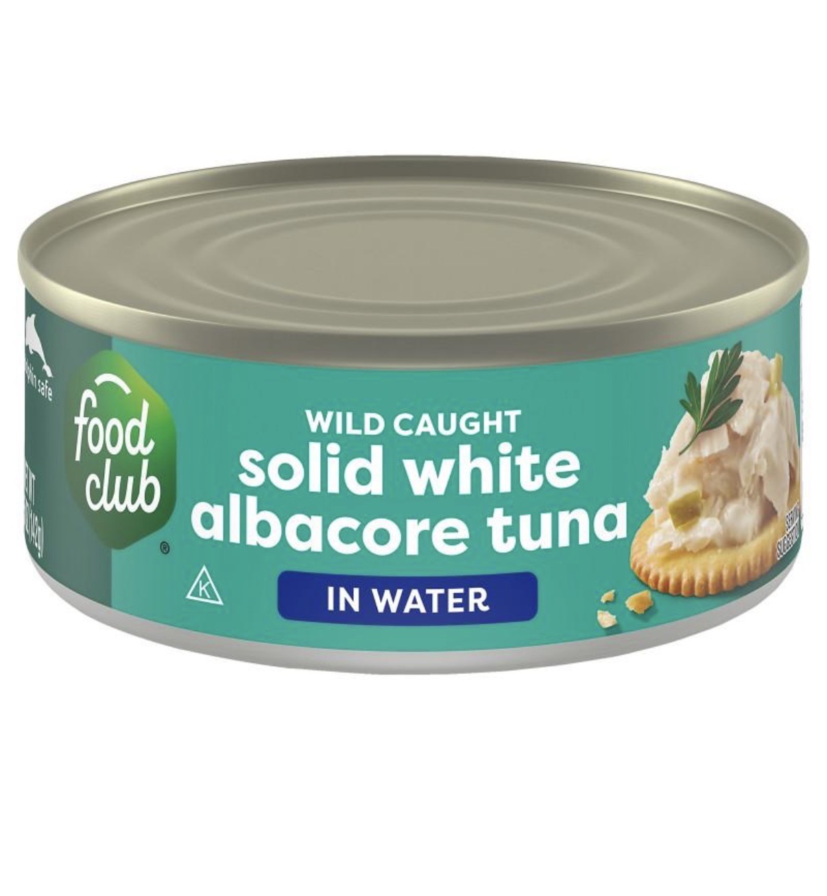 Food Club Wild Caught Albacore White Tuna in Water 5 oz