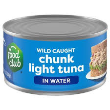 Food Club Chunk Light Tuna in Water 12 oz