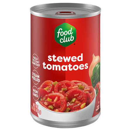 Food Club Stewed Tomatoes 14.5 oz