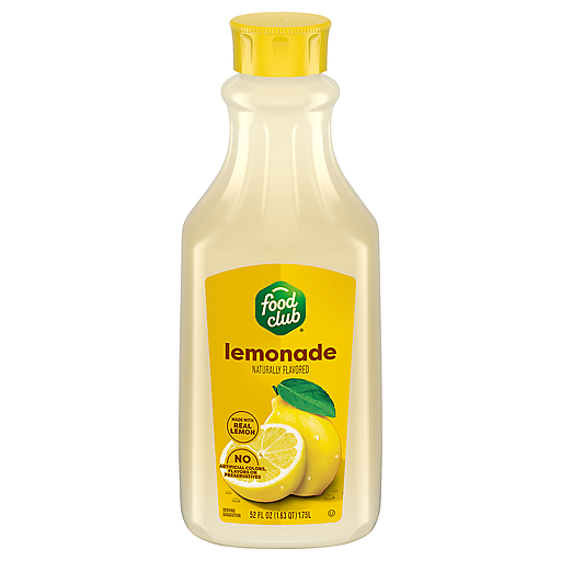 Food Club Lemonade 52 oz