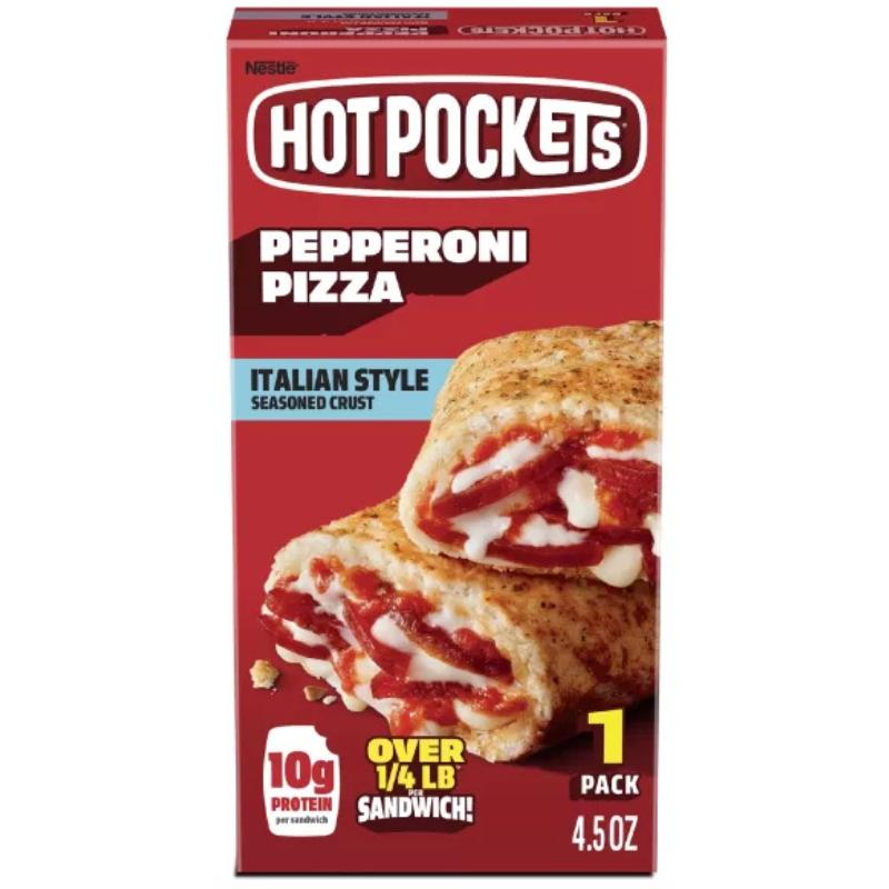 Hot Pockets Pepperoni Pizza Italian Style 4.5 oz.