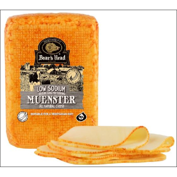Boar's Head Low Sodium Muenster STO 8 oz