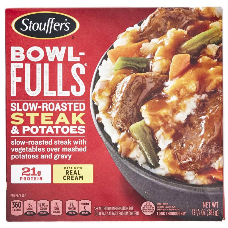 Stouffer Bowl-Fulls Steak & Potatoes 13.5 oz