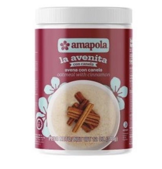 Amapola La Avenita con Canela / Oatmeal with Cinnamon 12 oz