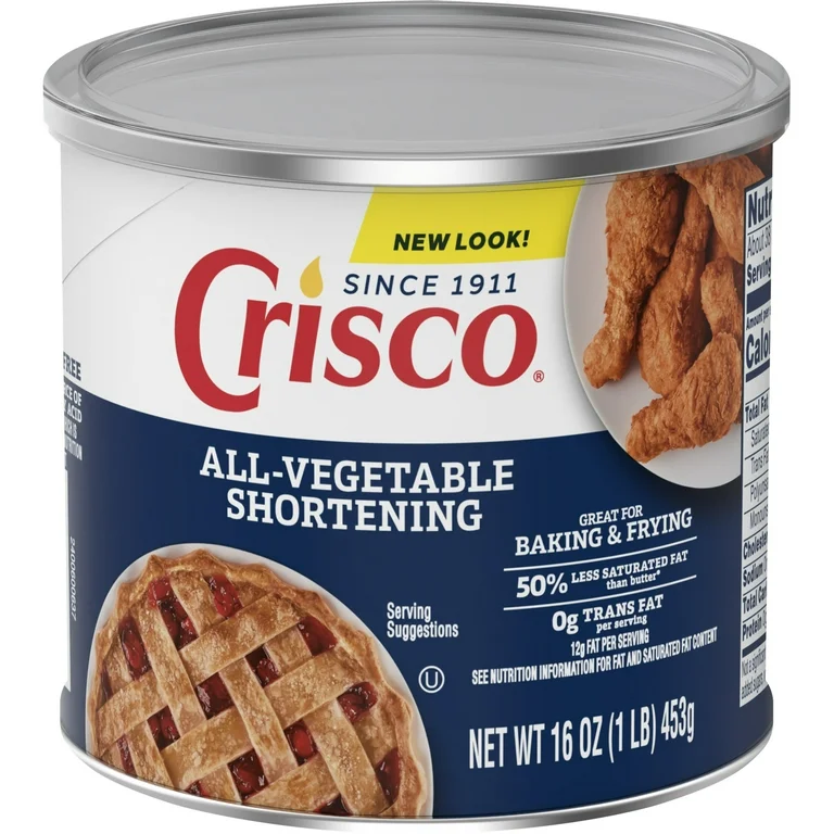 Crisco All-Vegetable Shortening 16 oz