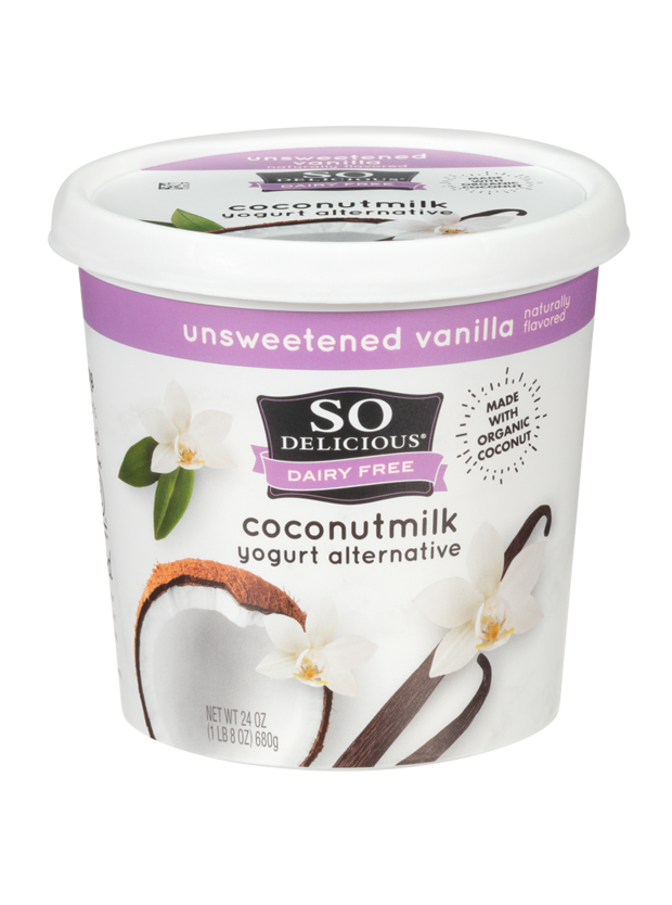 SO Delicious Unsweetened Vanilla Coconutmilk Yogurt 24 oz
