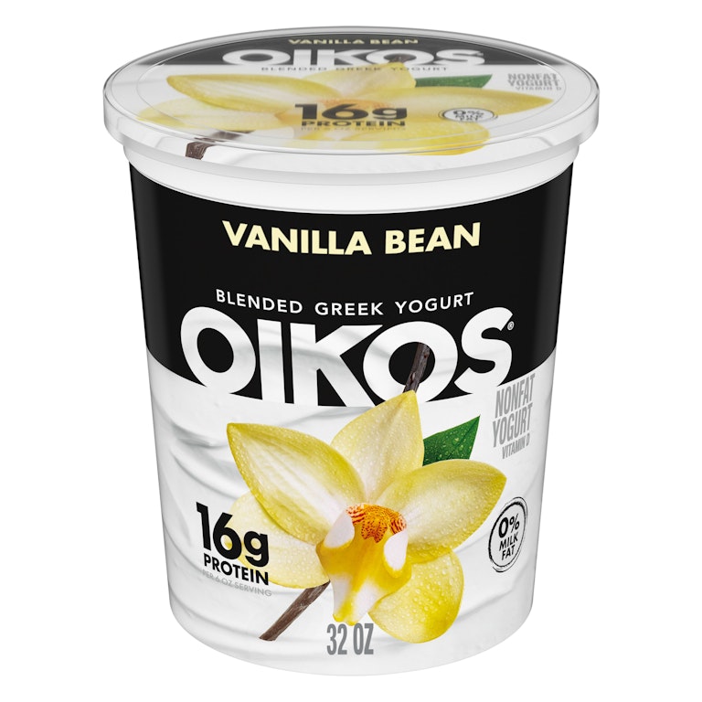 Dannon Oikos Greek Yogurt Vanilla Bean 32 oz