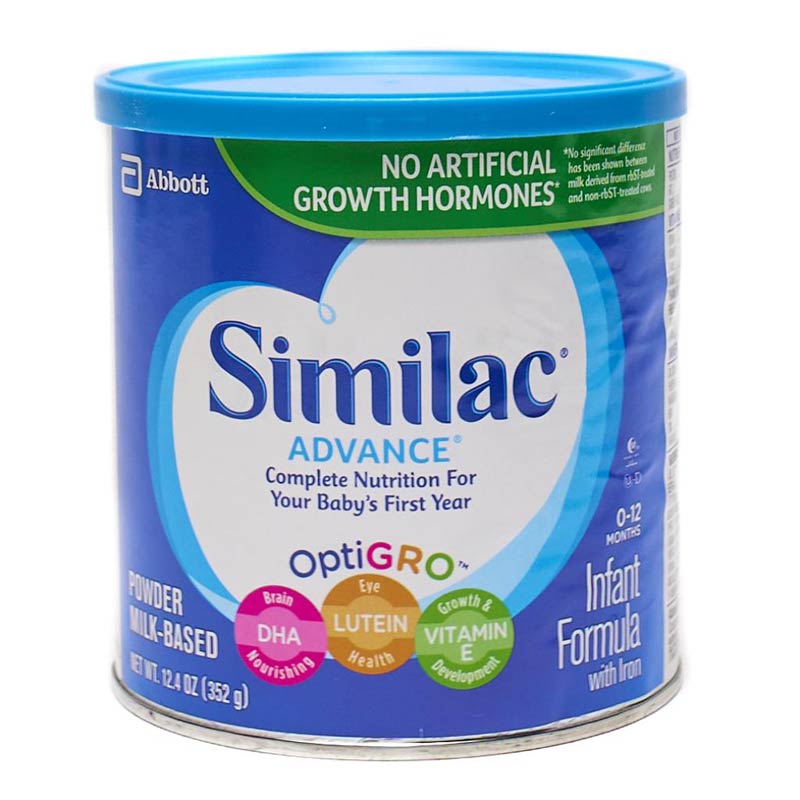 Similac Optigrow Advance Infant Formula 12.4 oz