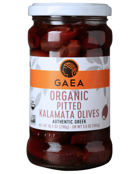 Gaea Organic Pitted Kalamata Olives 5.6 oz