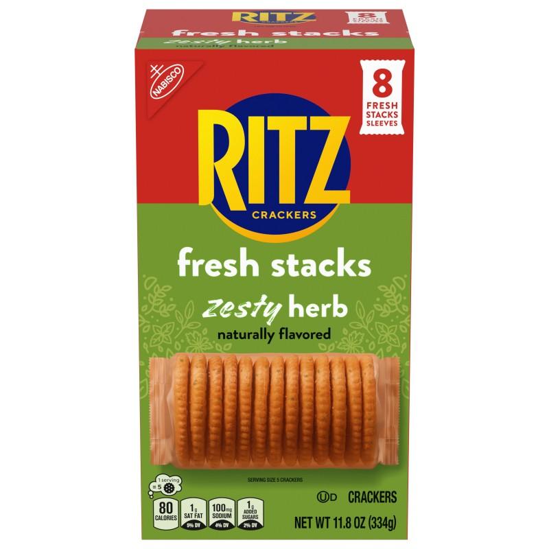 Nabisco Ritz Fresh Stacks Zesty Herb 11.8 oz