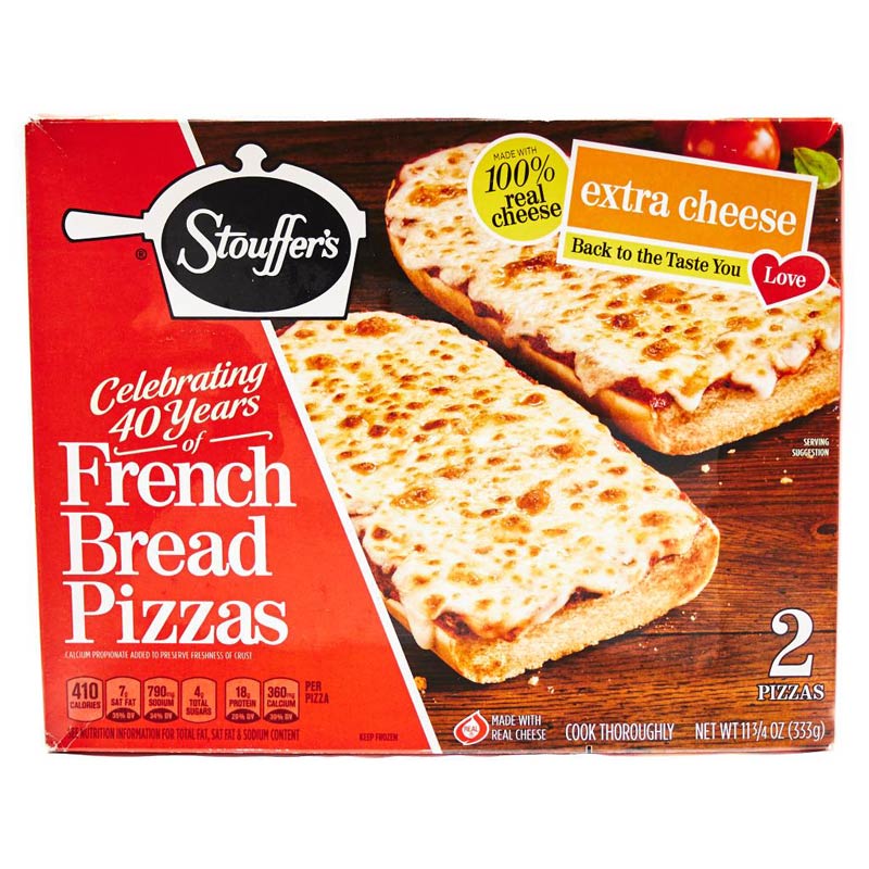 Stouffer’s French Bread Extra Cheese Pizza 11.7 oz