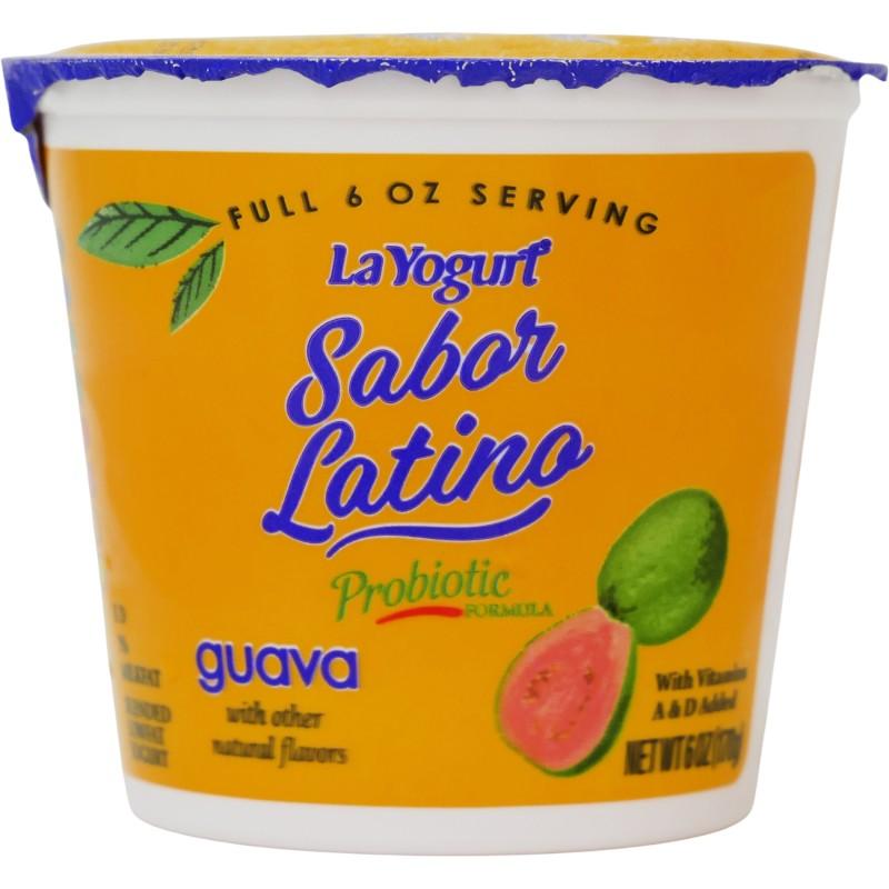 La Yogurt Sabor Latino Probiotic Guava 6 oz