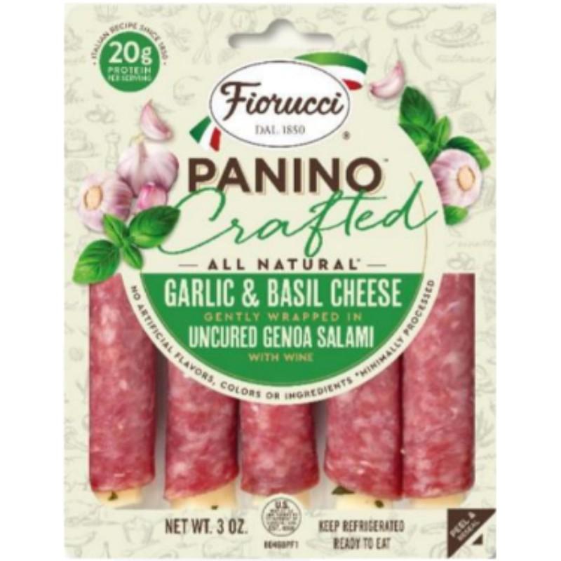 Fiorucci Panino Crafted Garlic & Basil Cheese 3 oz