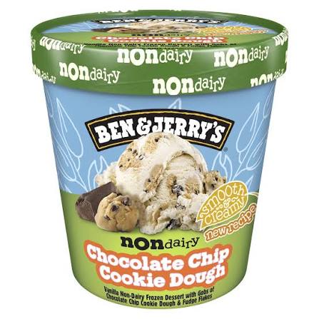 Ben and Jerry’s Non Dairy Chocolate Chip Cookie Dough 16 oz
