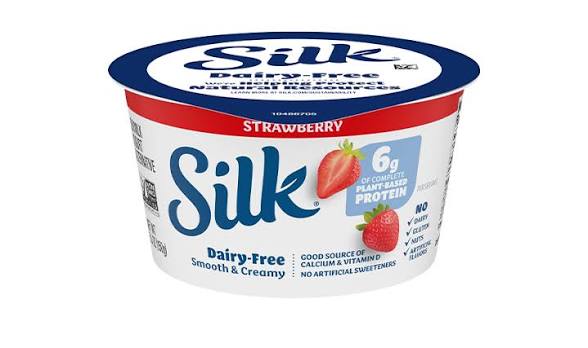 Silk Soy Milk Strawberry Yogurt 5.3 oz
