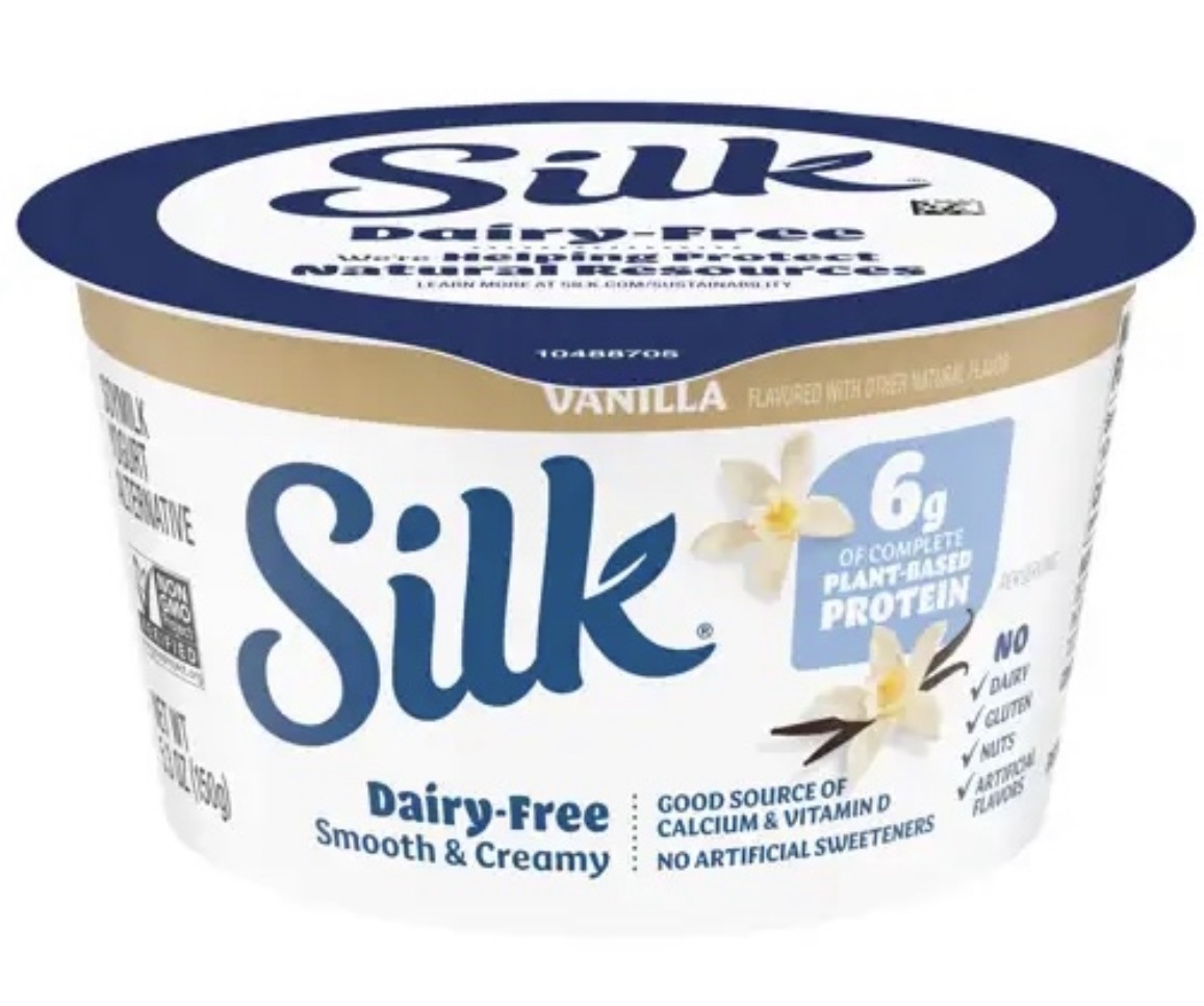 Silk Soy Milk Vanilla Yogurt 5.3 oz