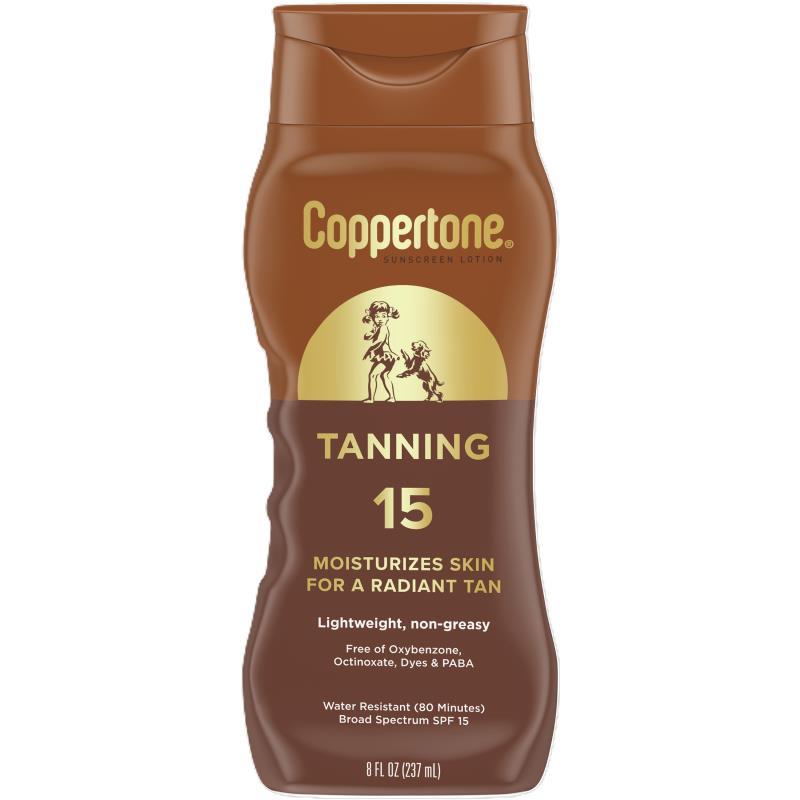 Coppertone Tanning 15 spf 8 oz