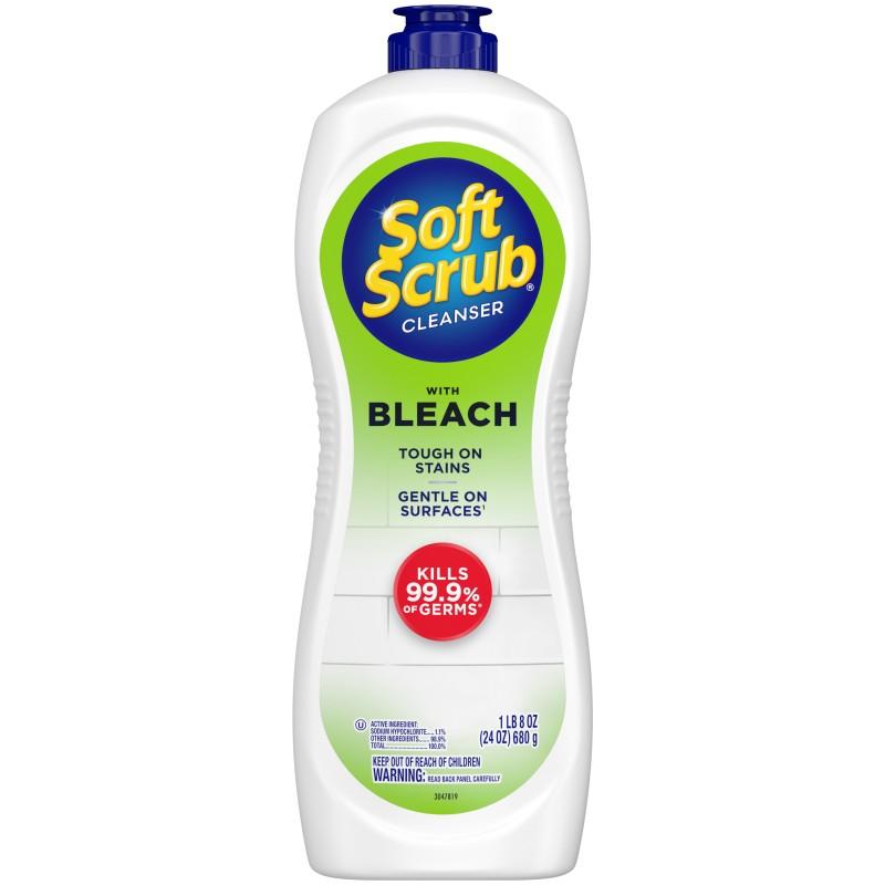 Soft Scrub Cleanser with Bleach 24 oz