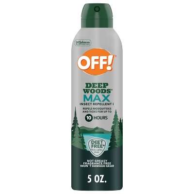 OFF! Deep Woods Max Long Lasting Protection Aerosol 5 oz