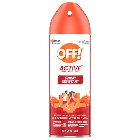 OFF! Active Sweat Resistant Spray 6 oz