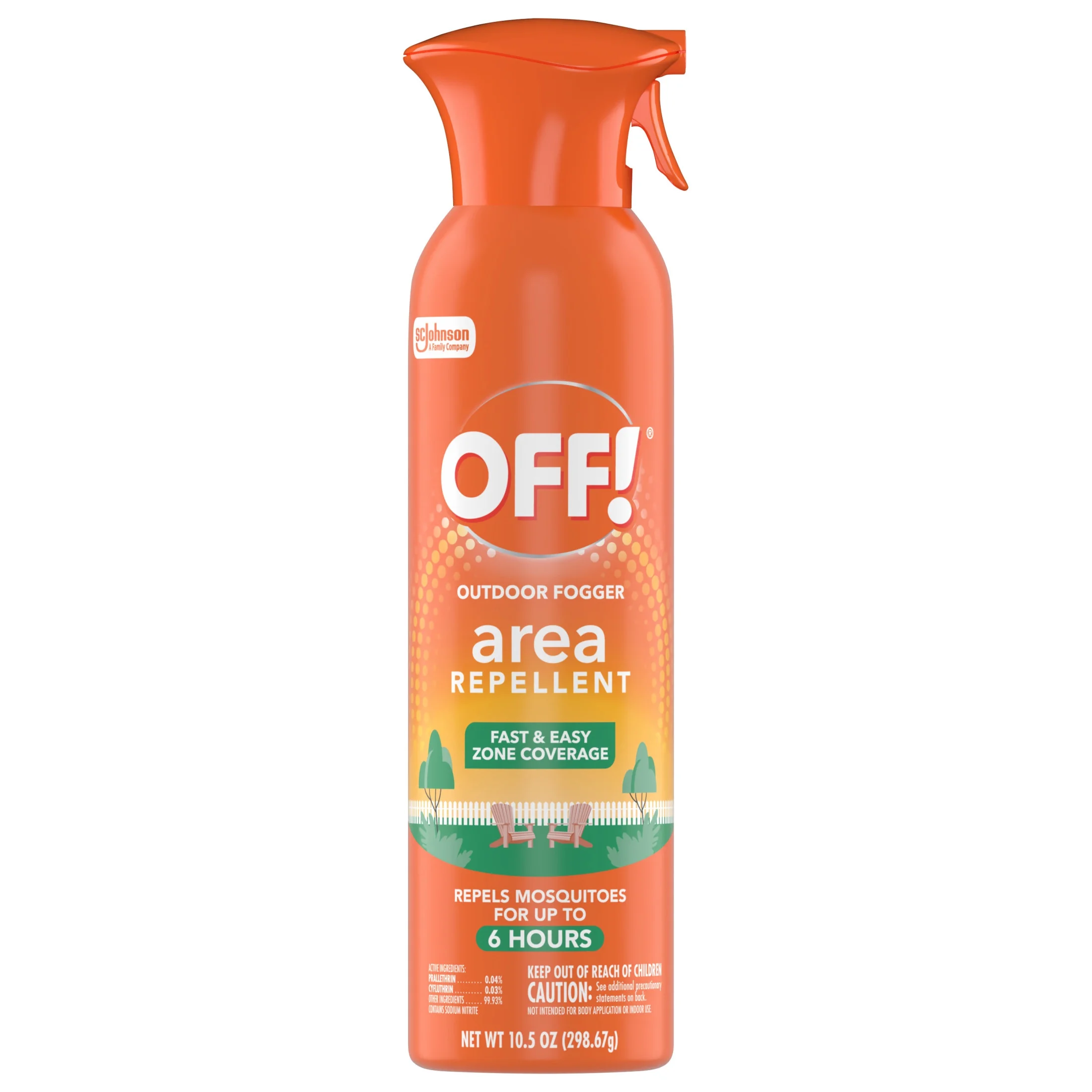 OFF! Outdoor Fogger Area Repellent 8.5 oz