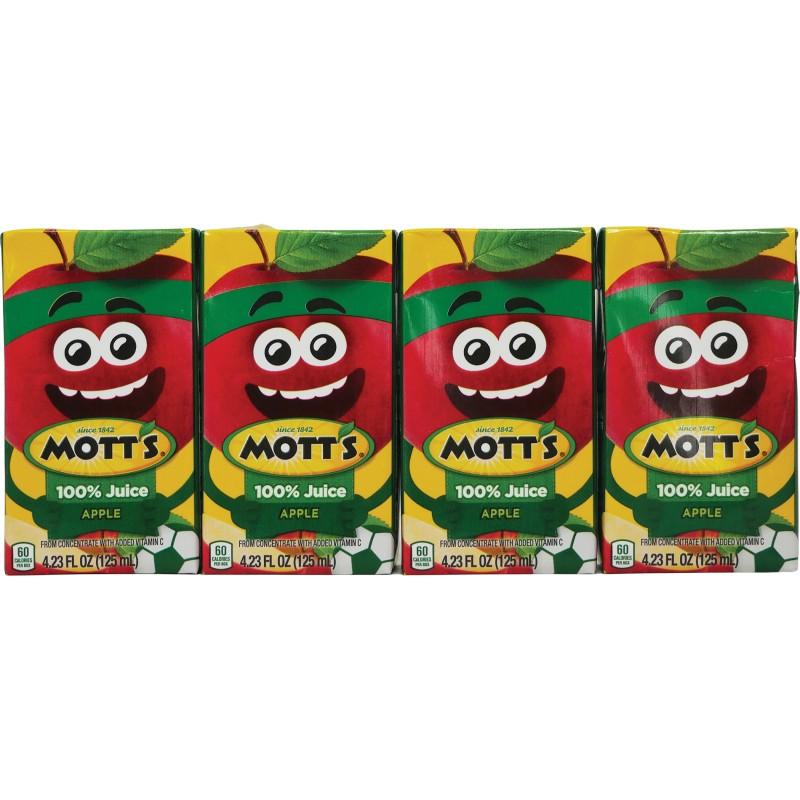 Mott’s 100% Apple Juice 4-4.23 oz