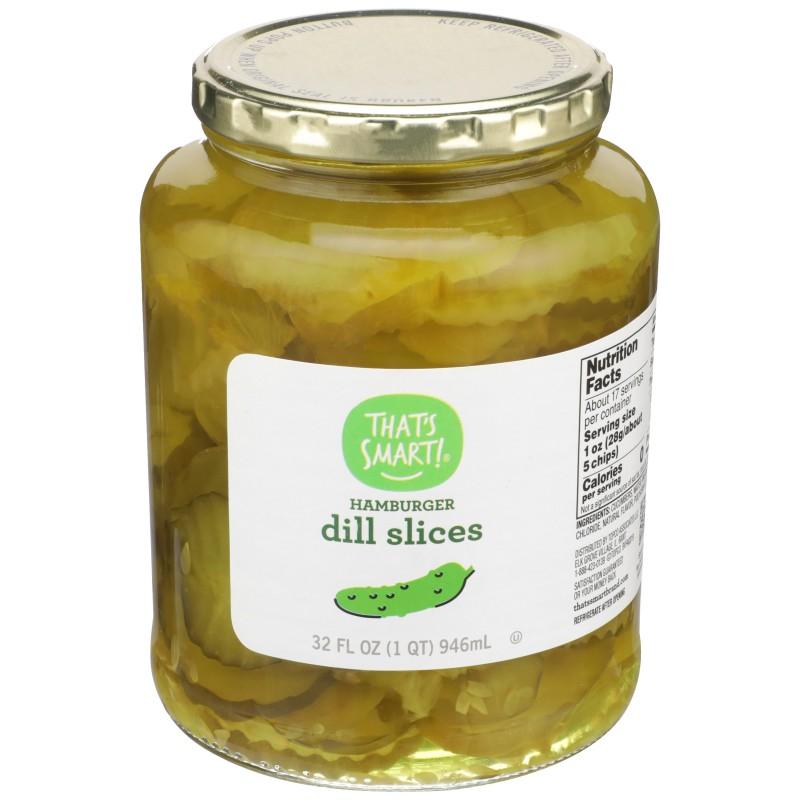 Thats Smart Hamburger Dill Slices 32 oz