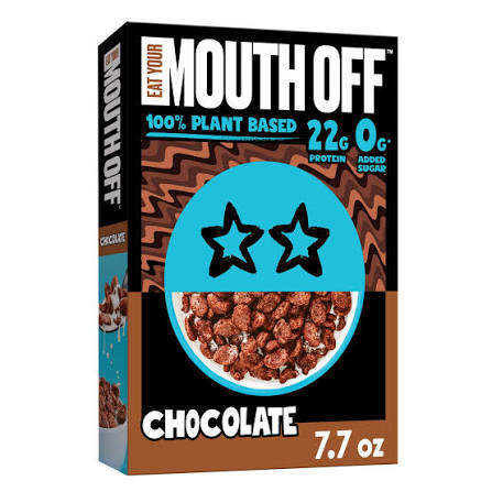Eat Your Mouth Off Chocolate Cereal 7.7 oz