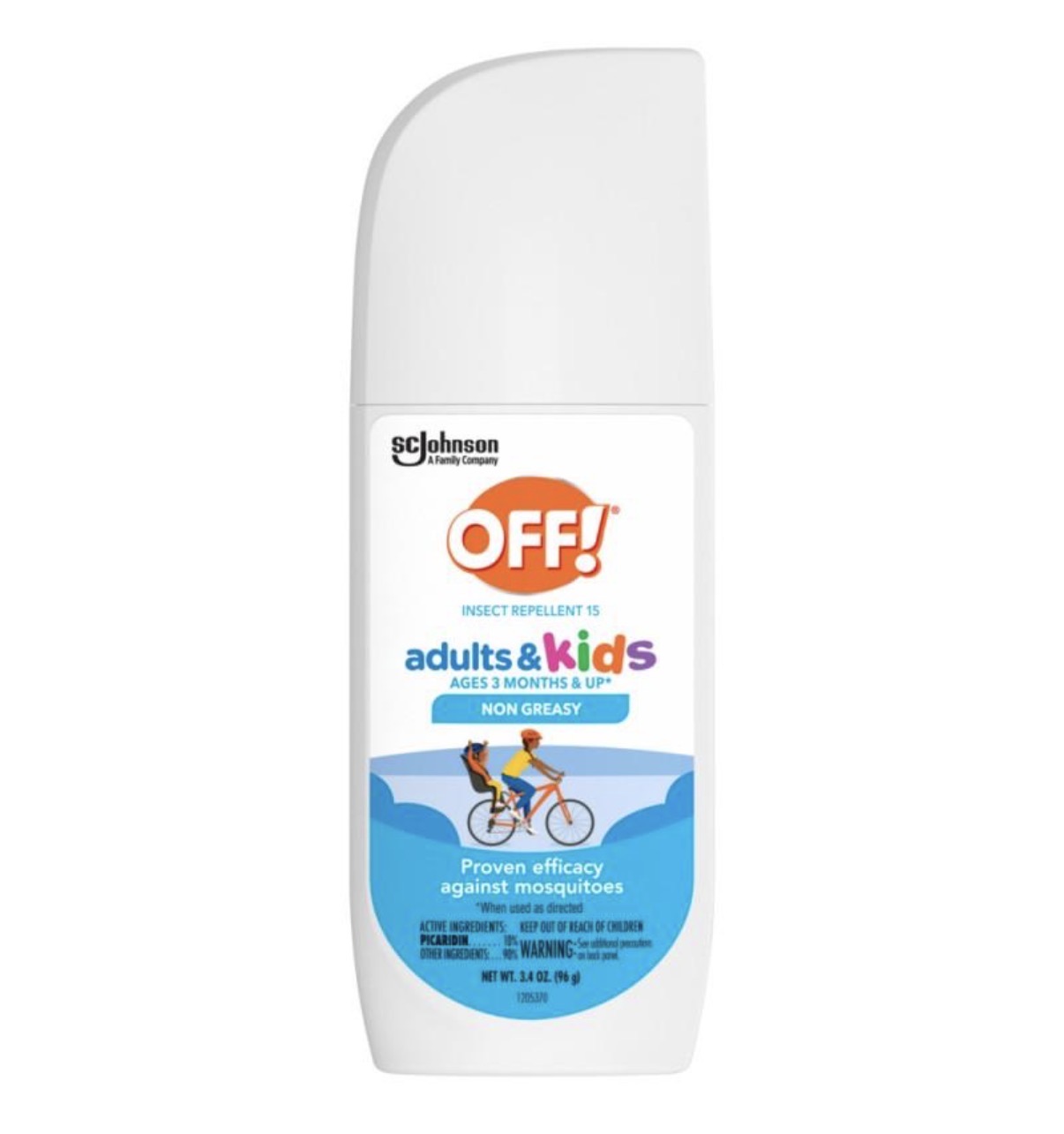 OFF! Adults & Kids Non-Greasy Insect Repellent Spritz 3.4 oz