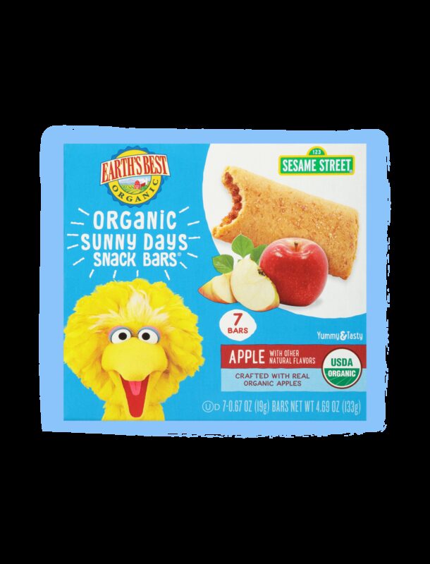 Earth's Best Organic Sunny Days Snack Bars Apple - 7ct