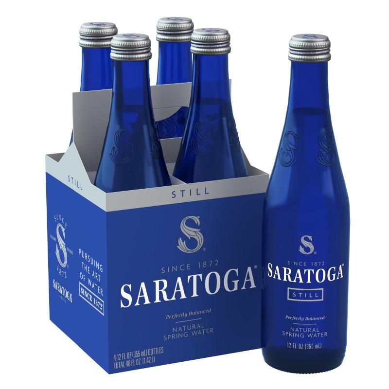 Saratoga Still Spring Water 4-12 oz