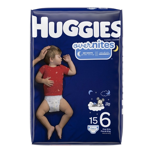 Huggies Overnites Diapers Size 6 15 ct