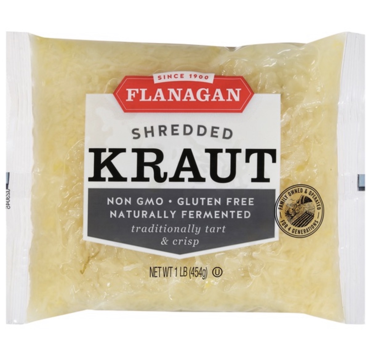 Flanagan Shredded Kraut 16 oz