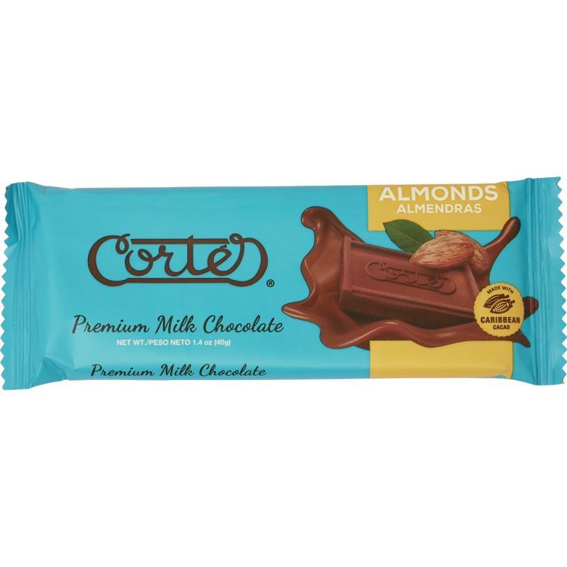 Cortes Barra de Chocolate Almendra 1.41 oz