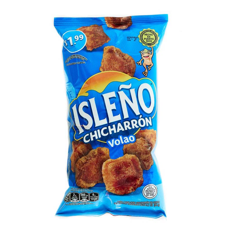 Isleño Chicharrón Volao 3.1 oz