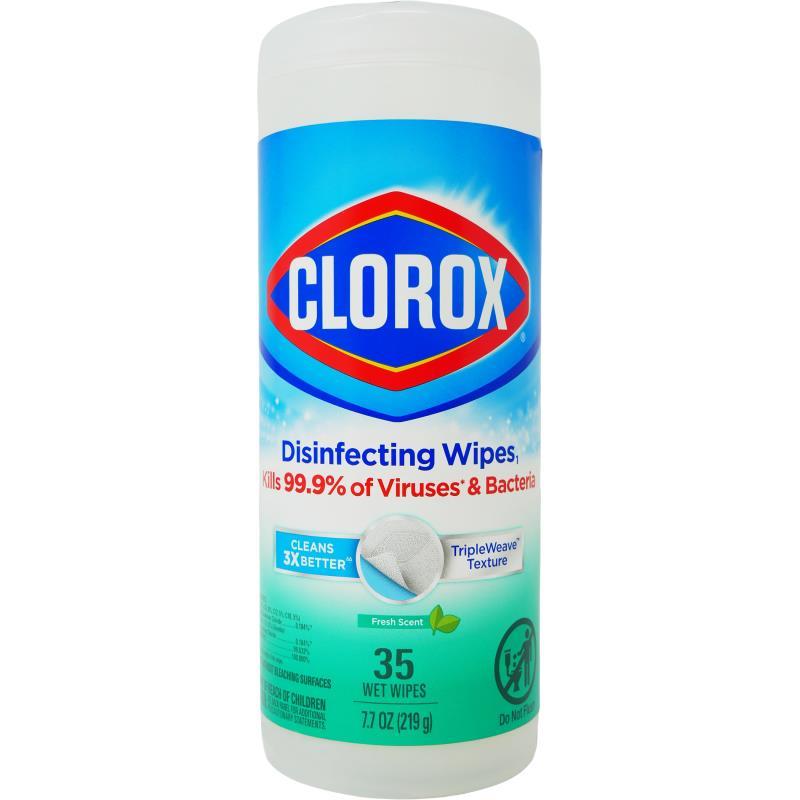 Clorox Disinfecting Wipes Fresh Scent 35 ct